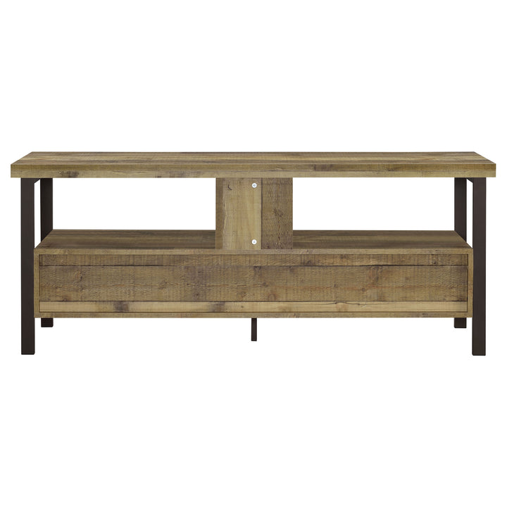 Ruston 59" 2-drawer TV Console Weathered Pine