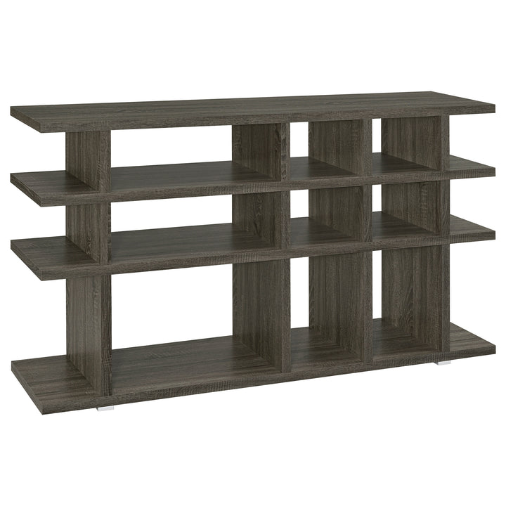 Santos 3-tier Bookcase Weathered Grey