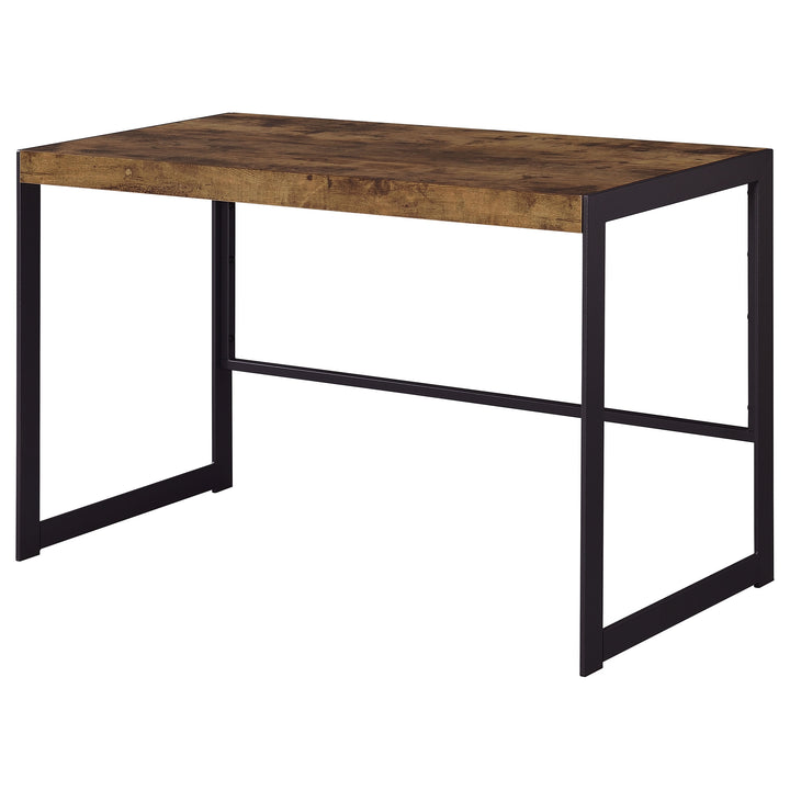 Estrella Writing Desk Antique Nutmeg and Gunmetal