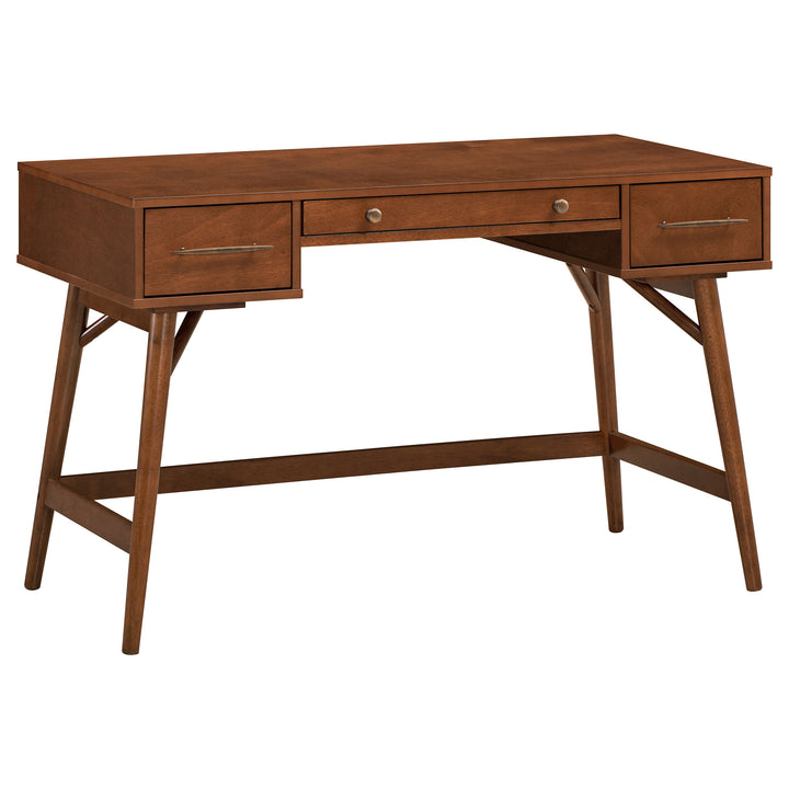 Mugga 3-drawer Writing Desk Walnut