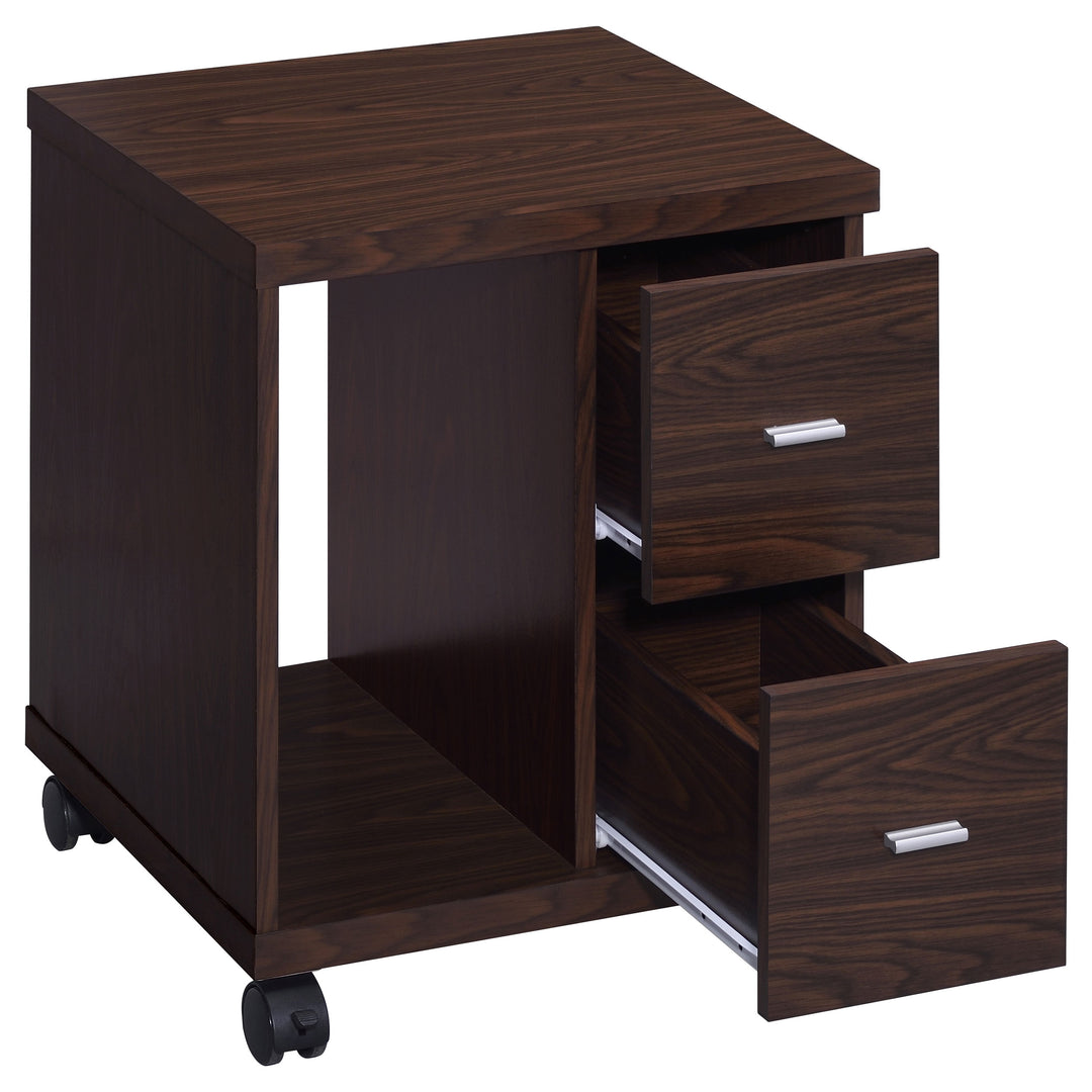 Russell 2-drawer CPU Stand Medium Oak