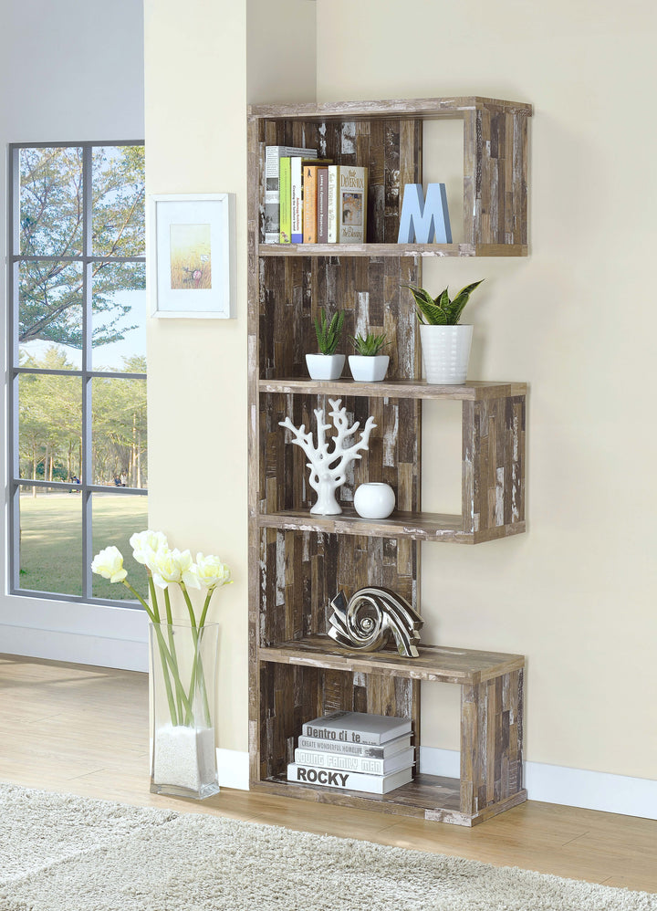 Joey 5-tier Bookcase Salvaged Cabin