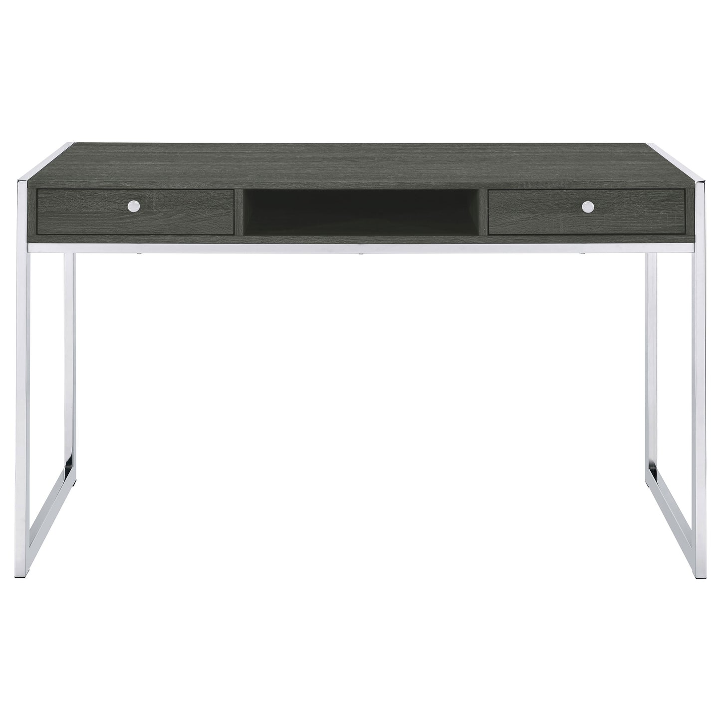 Weathered Grey Writing Desk