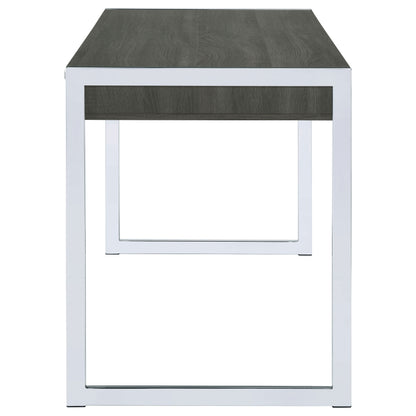 Weathered Grey Writing Desk