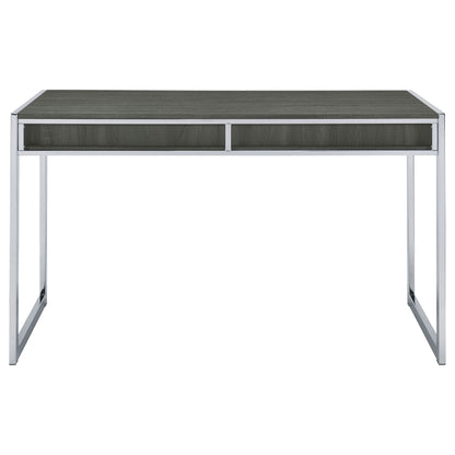 Weathered Grey Writing Desk