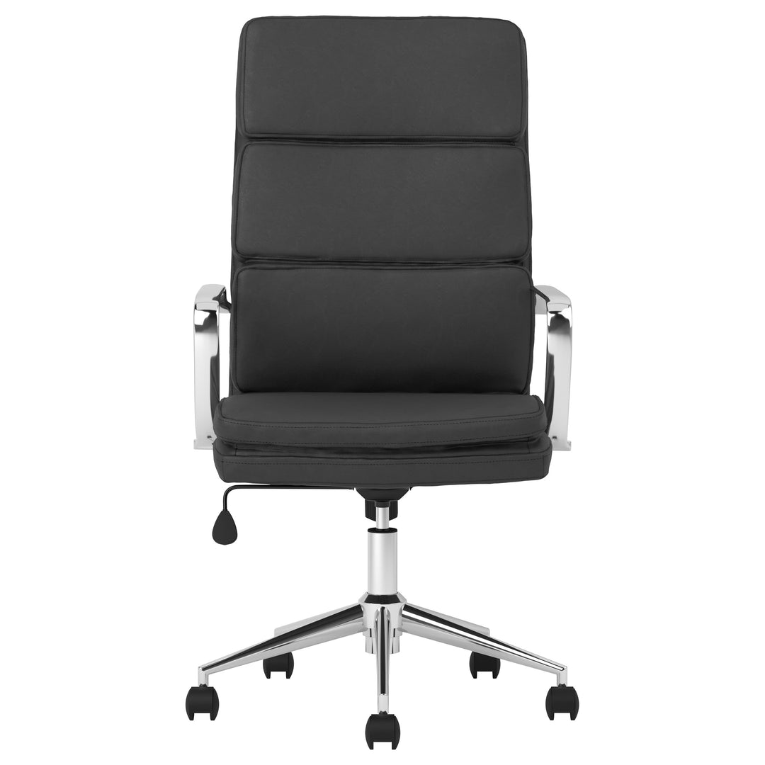 Ximena High Back Upholstered Office Chair Black