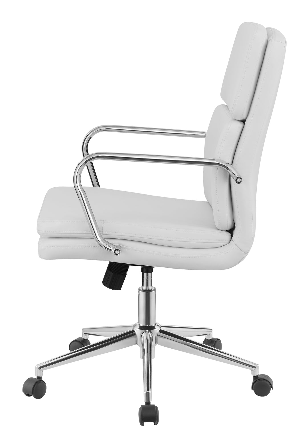 Ximena Standard Back Upholstered Office Chair White