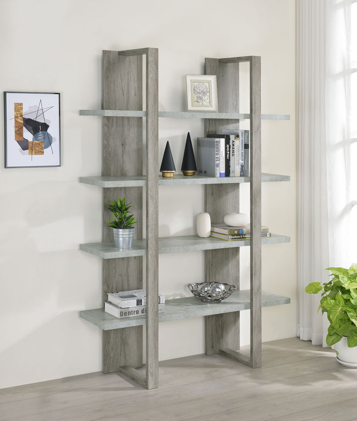 Danbrook Bookcase with 4 Full-length Shelves