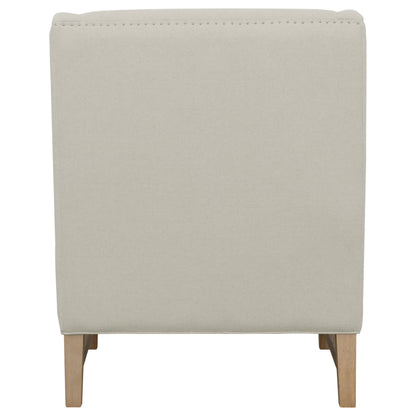 Fleur Wing Back Accent Chair Cream