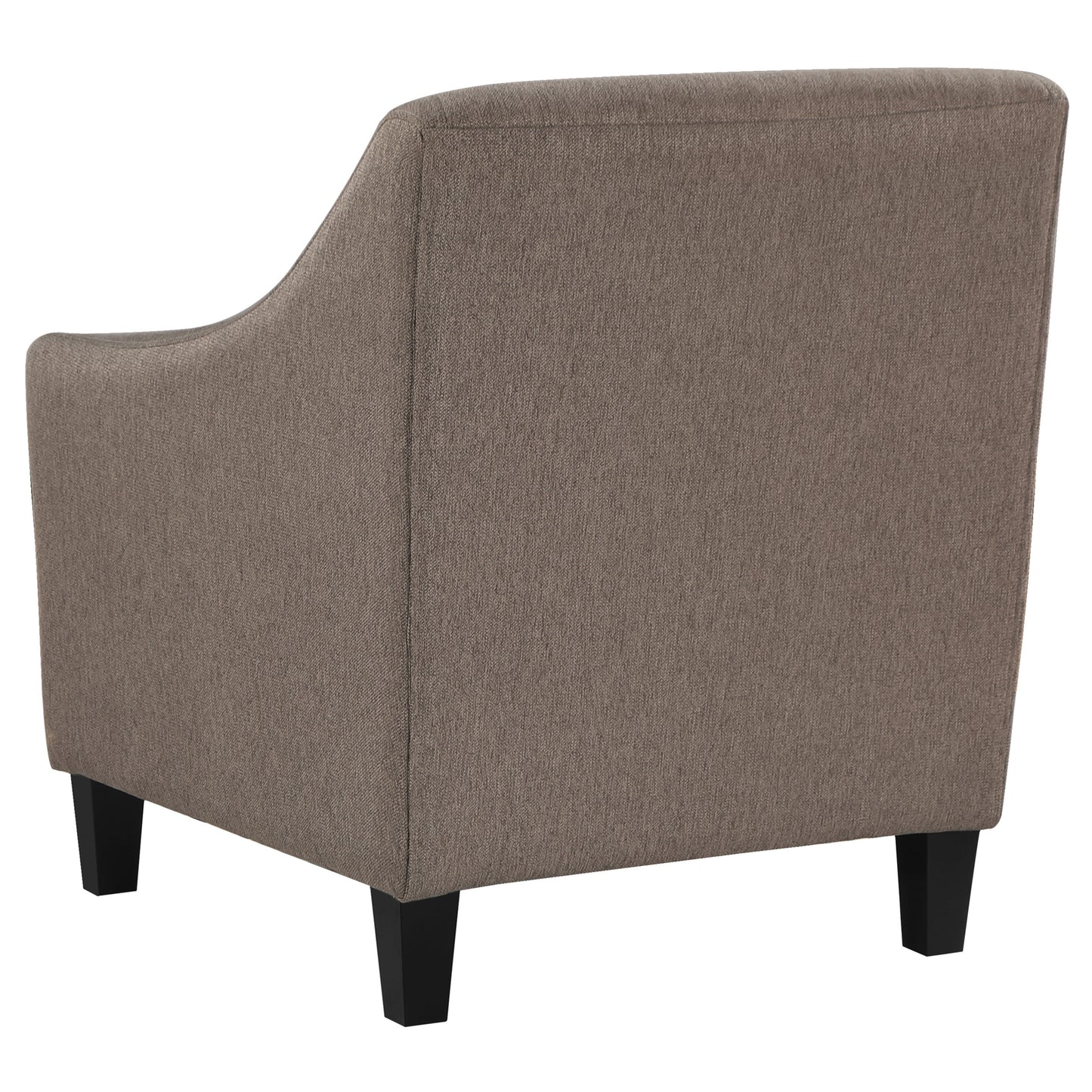 Liam Upholstered Sloped Arm Accent Club Chair Camel