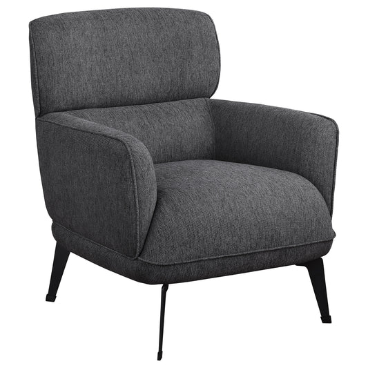 Andrea Heavy Duty High Back Accent Chair Grey