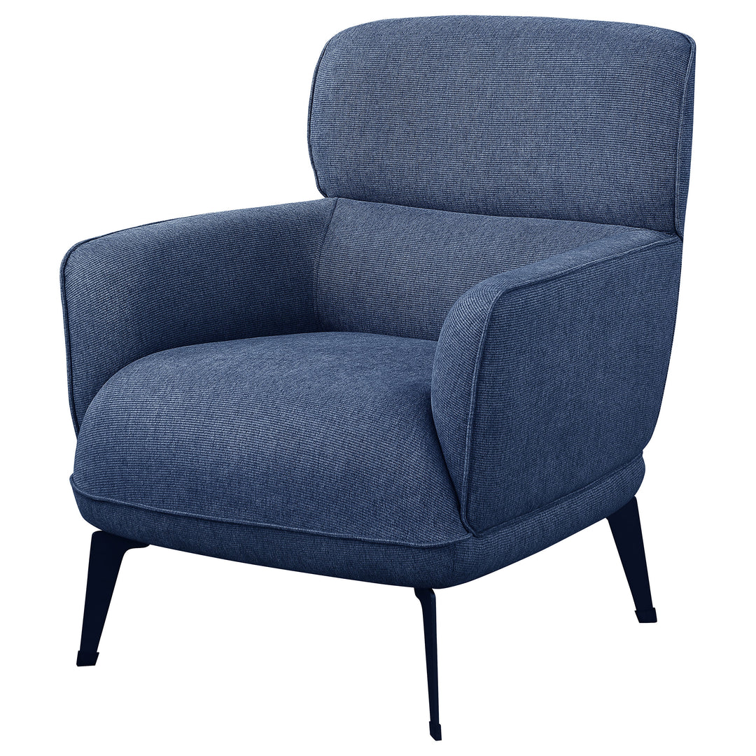 Andrea Heavy Duty High Back Accent Chair Blue