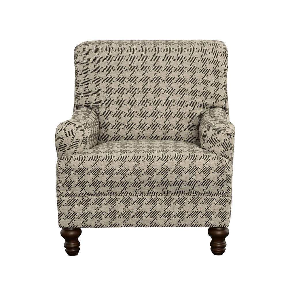 Glenn Upholstered Accent Chair Grey