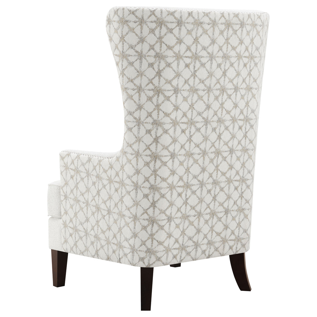 Pippin Upholstered Wingback Accent Chair Latte