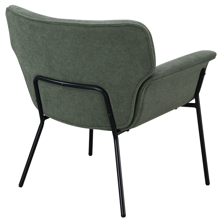 Davina Upholstered Flared Arms Accent Chair Ivy