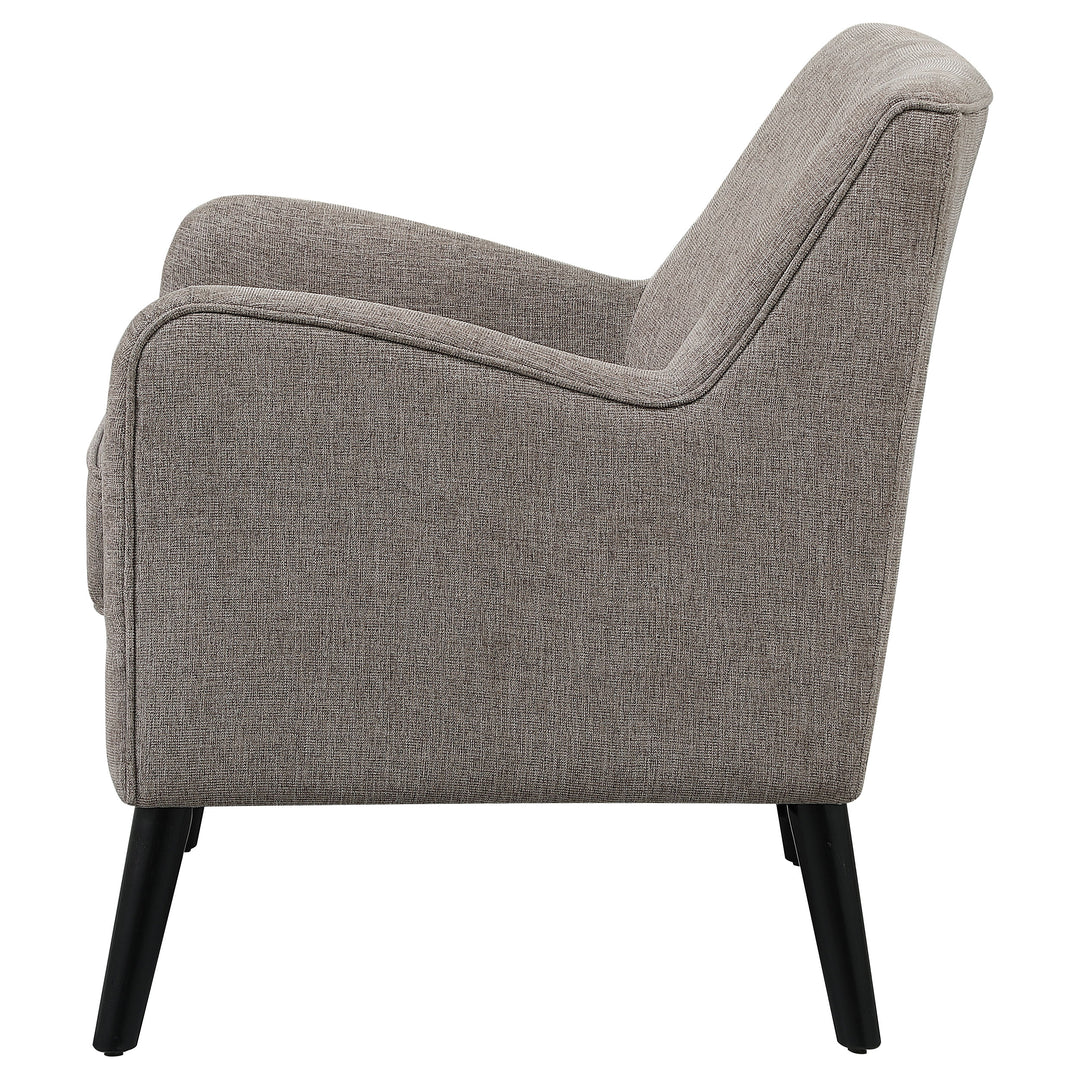 Charlie Upholstered Accent Chair with Reversible Seat Cushion