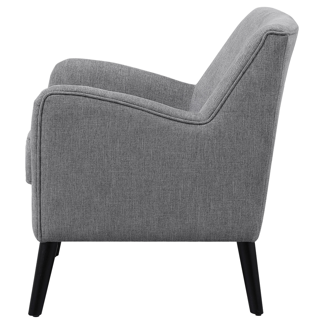 Charlie Upholstered Accent Chair with Reversible Seat Cushion