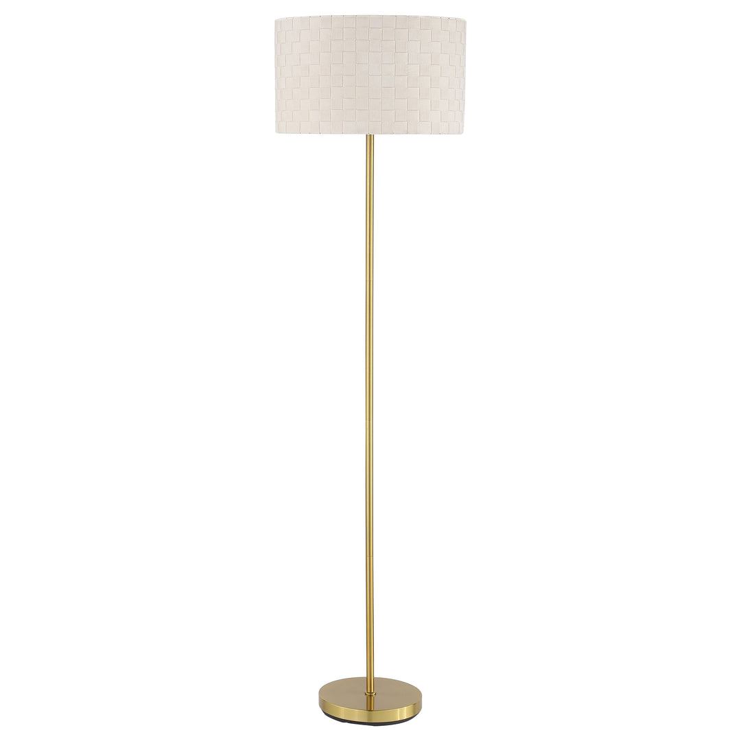 Ramiro Drum Shade Floor Lamp Gold