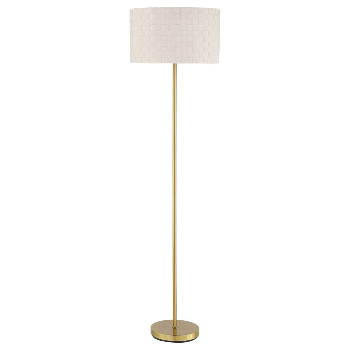 Ramiro Drum Shade Floor Lamp Gold