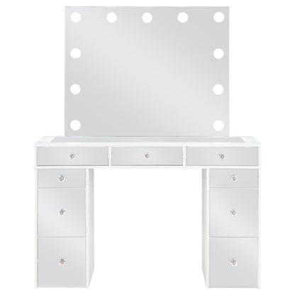 Regina Makeup Vanity Table Set with Lighting White