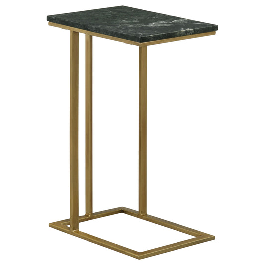 Vicente Accent Table with Marble Top Grey