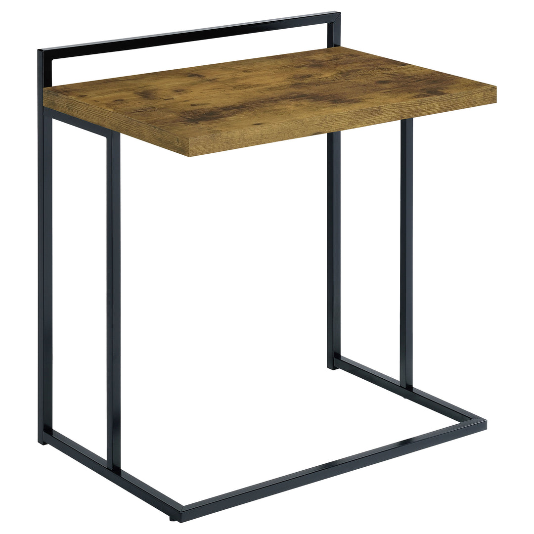 Dani Rectangular Snack Table with Metal Base