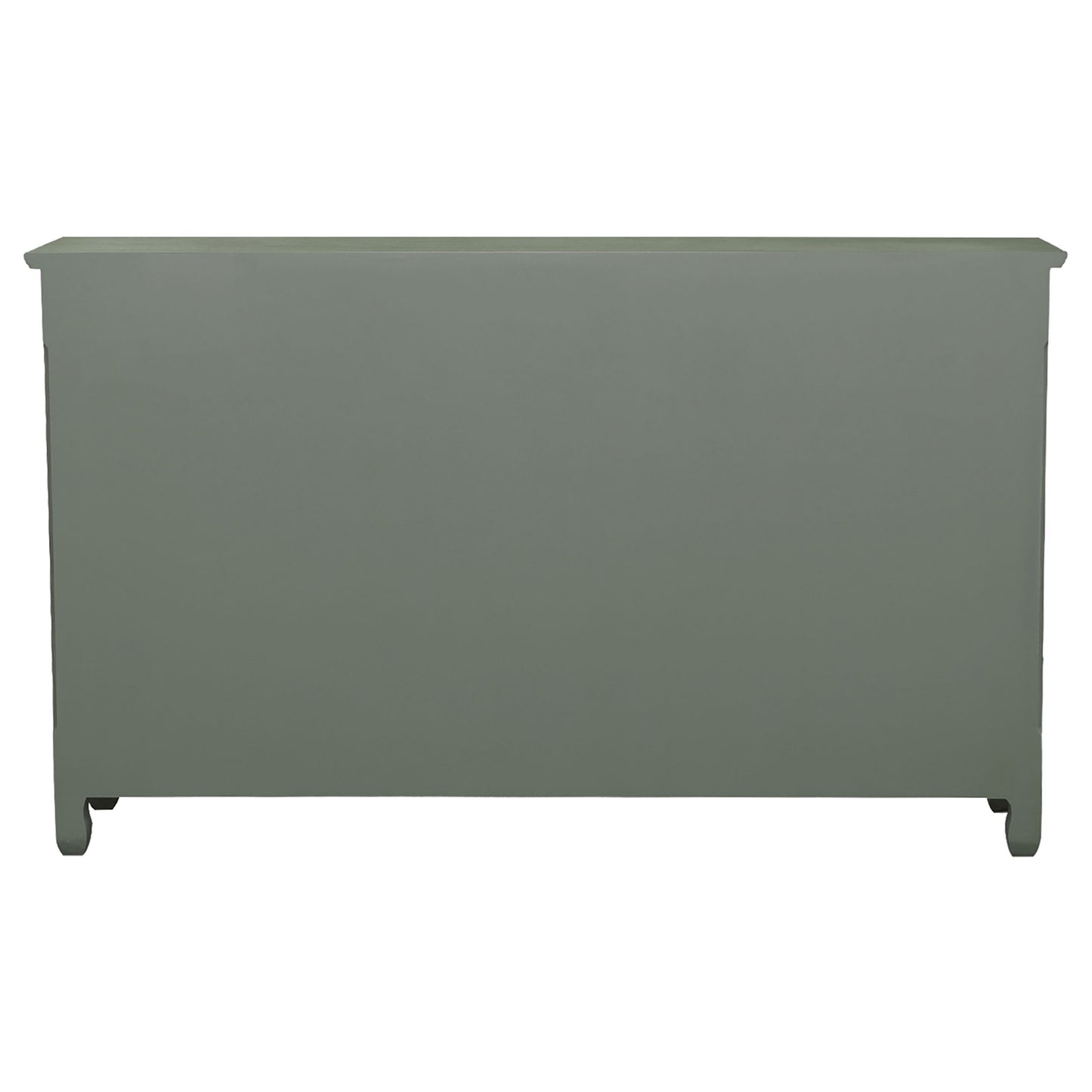 Madeline 3-door Accent Cabinet Antique Green