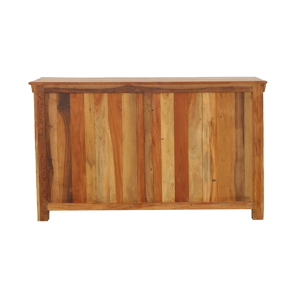 Henry 3-door Accent Cabinet Reclaimed Wood