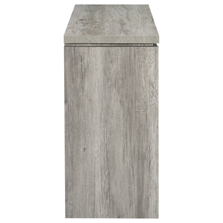 Enoch 2-door Accent Cabinet Grey Driftwood