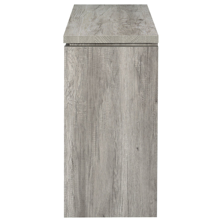 Enoch 2-door Accent Cabinet Grey Driftwood