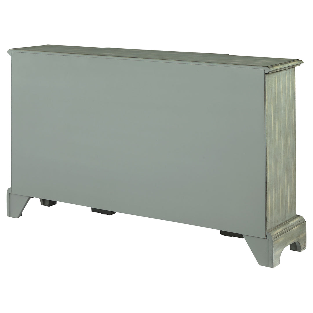 Erigeron 4-door Accent Cabinet Grey