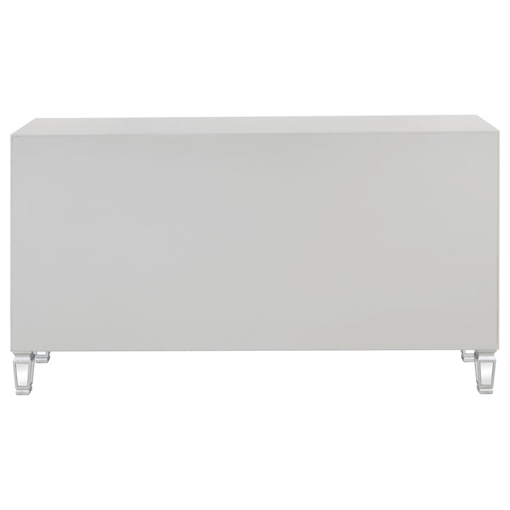 Leticia 3-drawer Accent Cabinet Silver