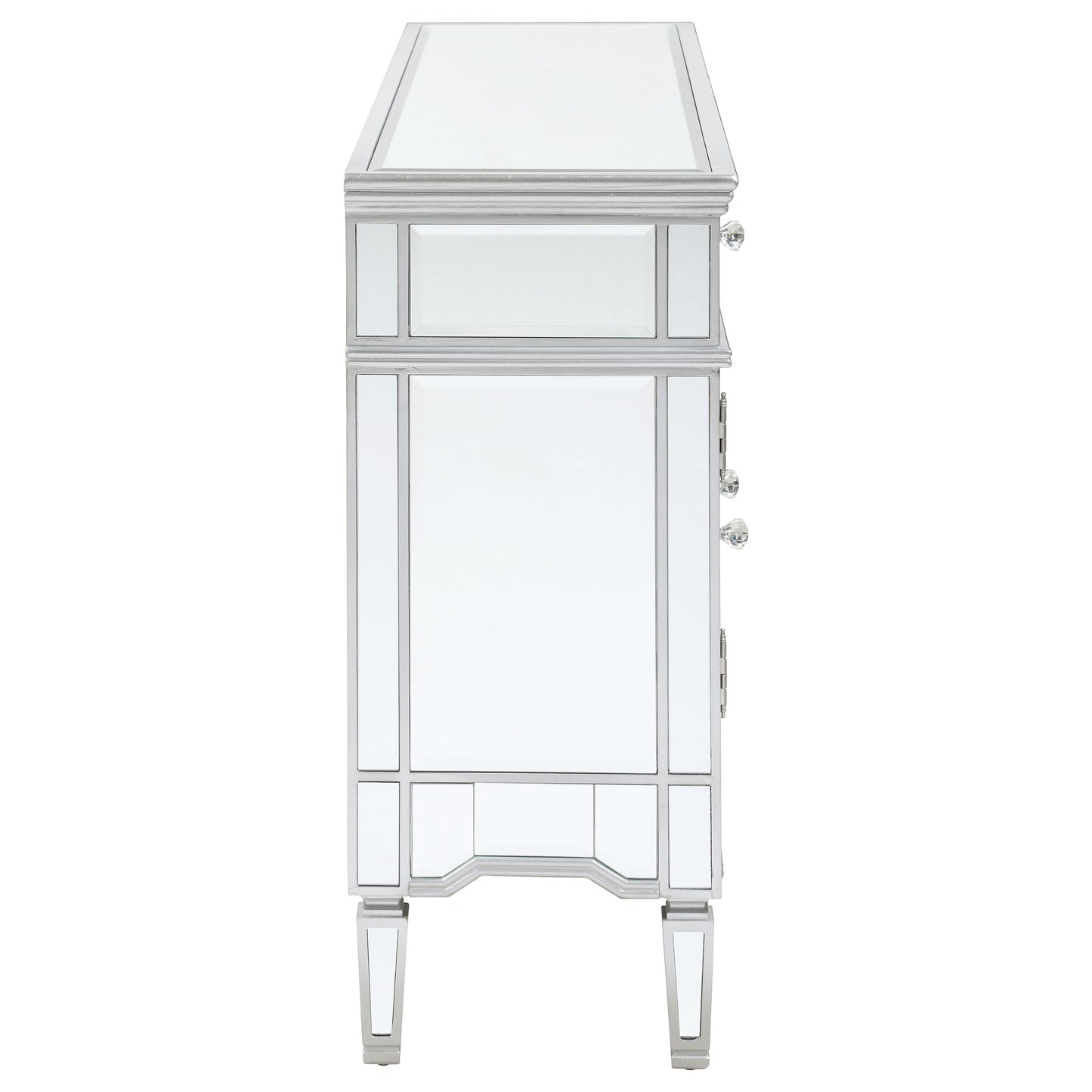 Duchess 5-drawer Accent Cabinet Silver