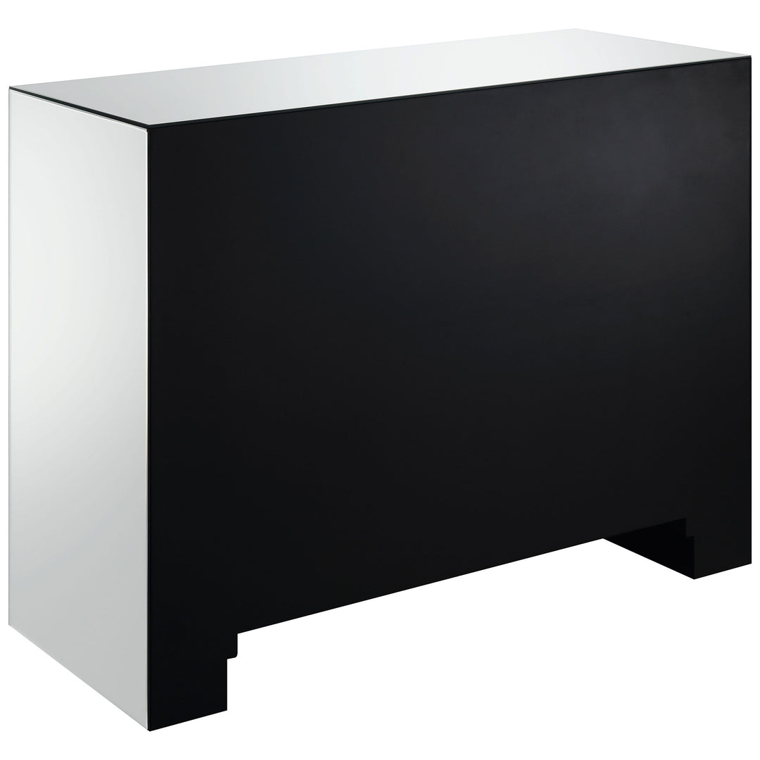 Maya 2-drawer Accent Cabinet Clear Mirror