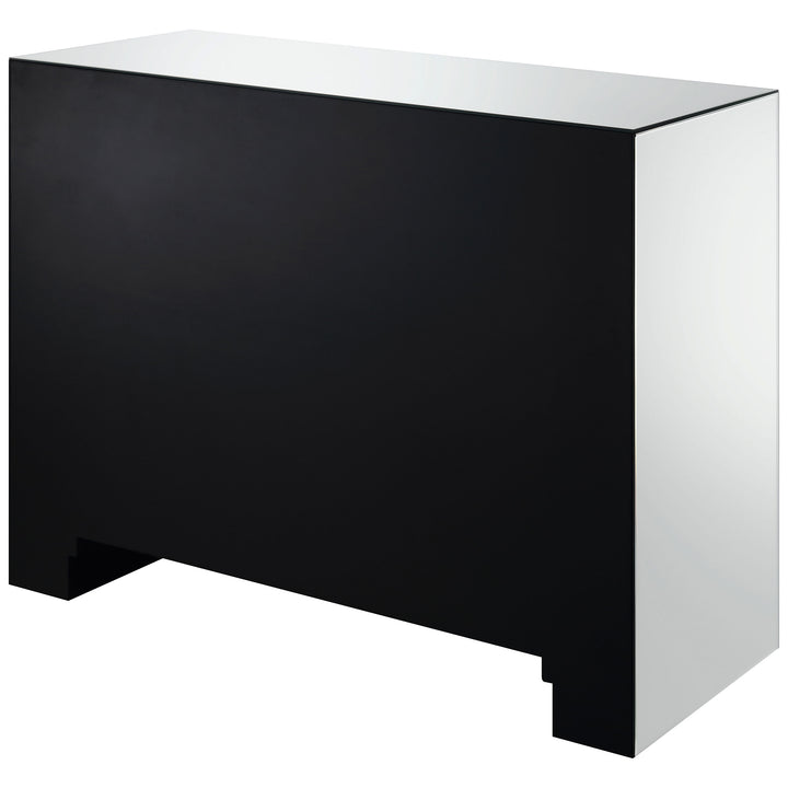 Maya 2-drawer Accent Cabinet Clear Mirror