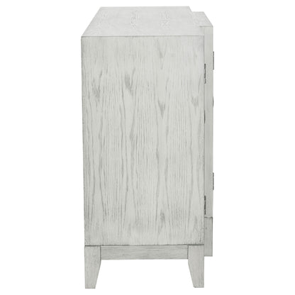 Mckellen 4-door Accent Cabinet Antique White