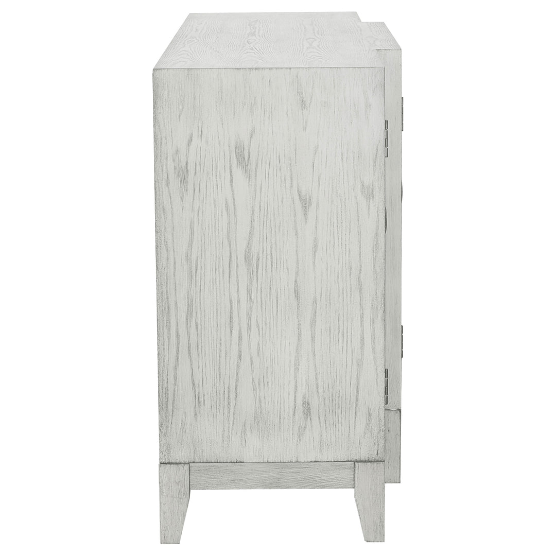 Mckellen 4-door Accent Cabinet Antique White