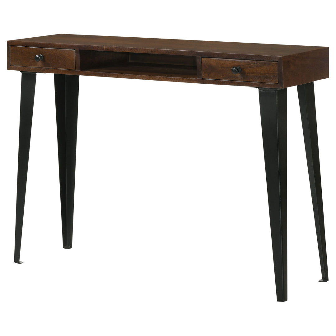 Radcliffe 2-drawer Console Table Dark Brown