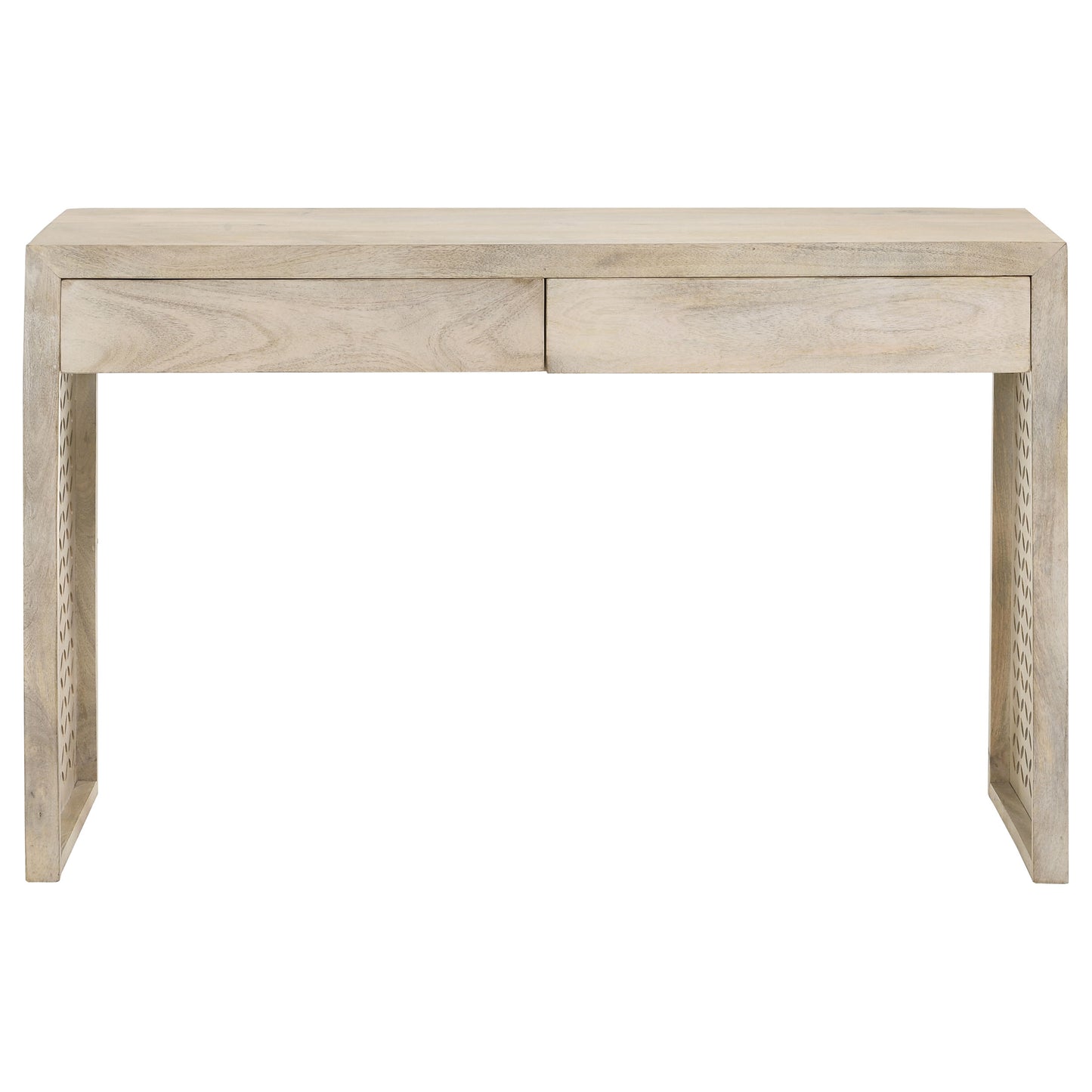 Rickman Rectangular 2-drawer Console Table White Washed