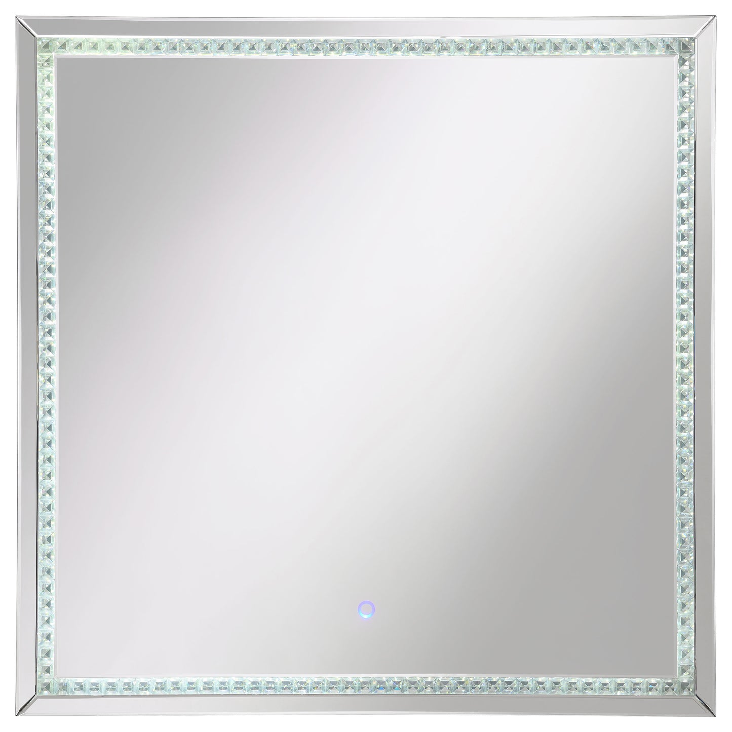 Noelle Square Wall Mirror with LED Lights