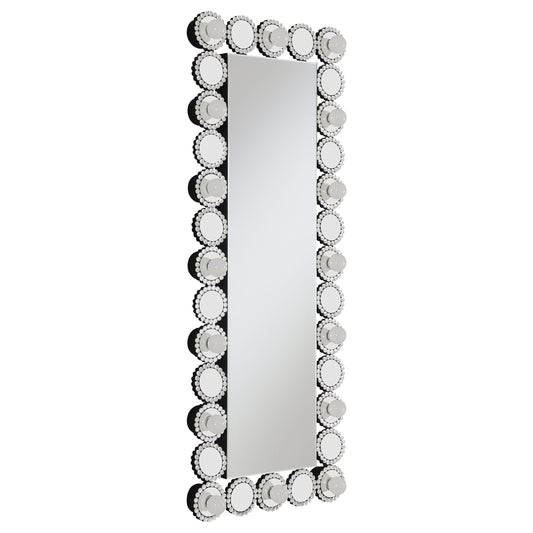 Aghes Rectangular Wall Mirror with LED Lighting Mirror