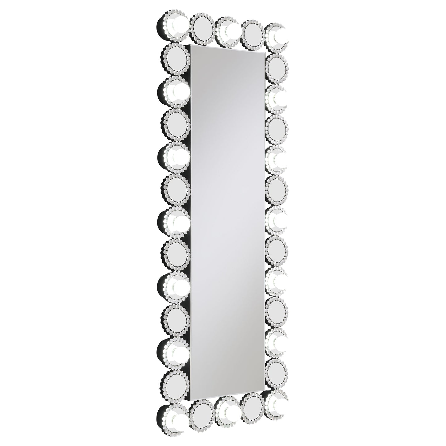 Aghes Rectangular Wall Mirror with LED Lighting Mirror