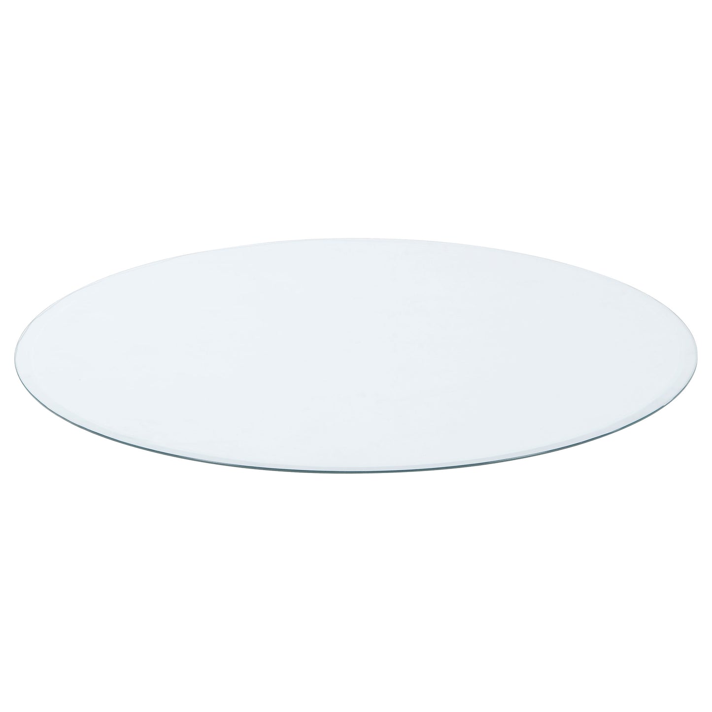 42" 6mm Round Glass Table Top Clear