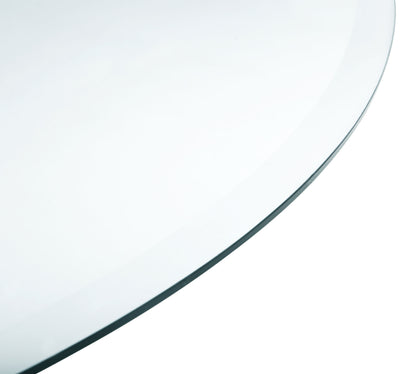 42" 6mm Round Glass Table Top Clear