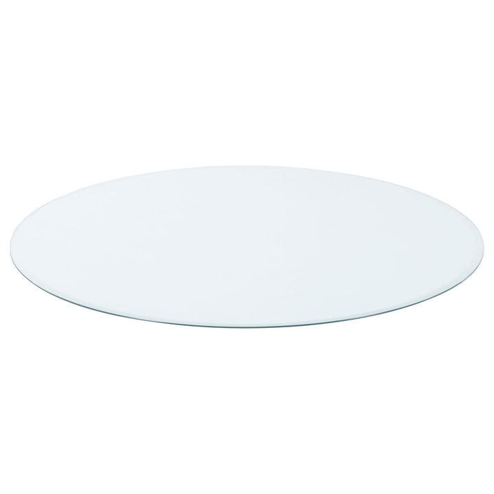 45" 6mm Round Glass Table Top Clear