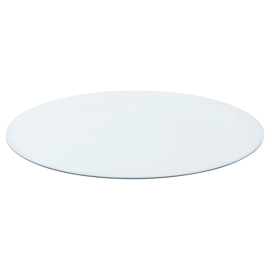 54" 8mm Round Glass Top Clear