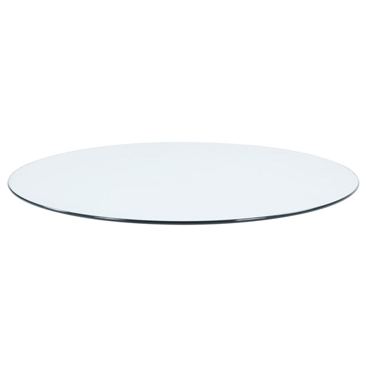 48" 10mm Round Glass Table Top Clear