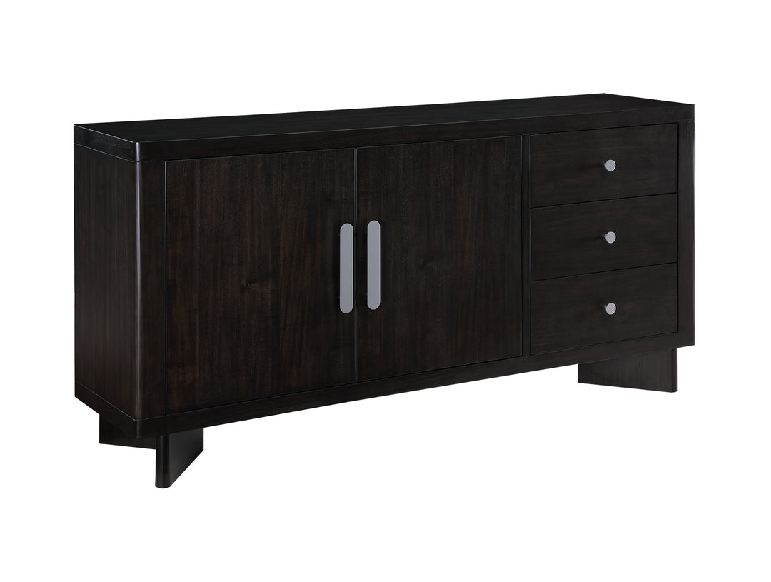 Hathaway 3-drawer Dining Buffet Sideboard Acacia Brown