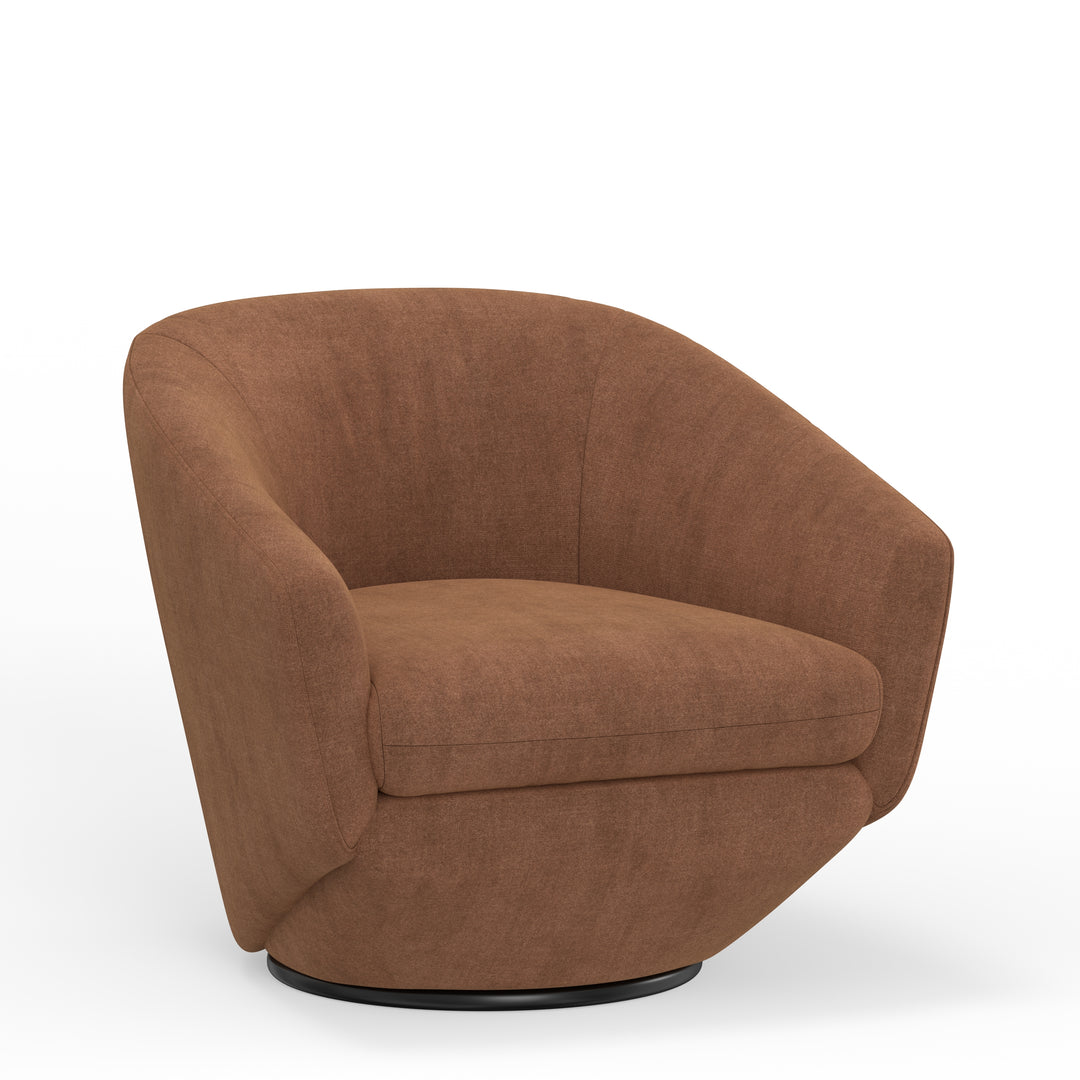 Living The Twist - Elise Rust Swivel Chair