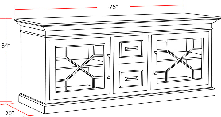 House Sundance - Sandstone 76 In.Tv Console